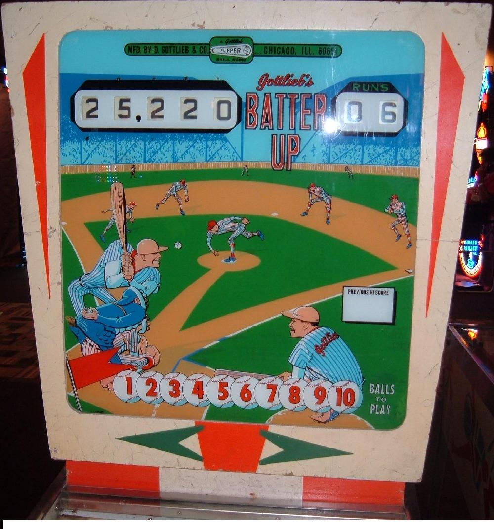 baseball pinball machine for sale