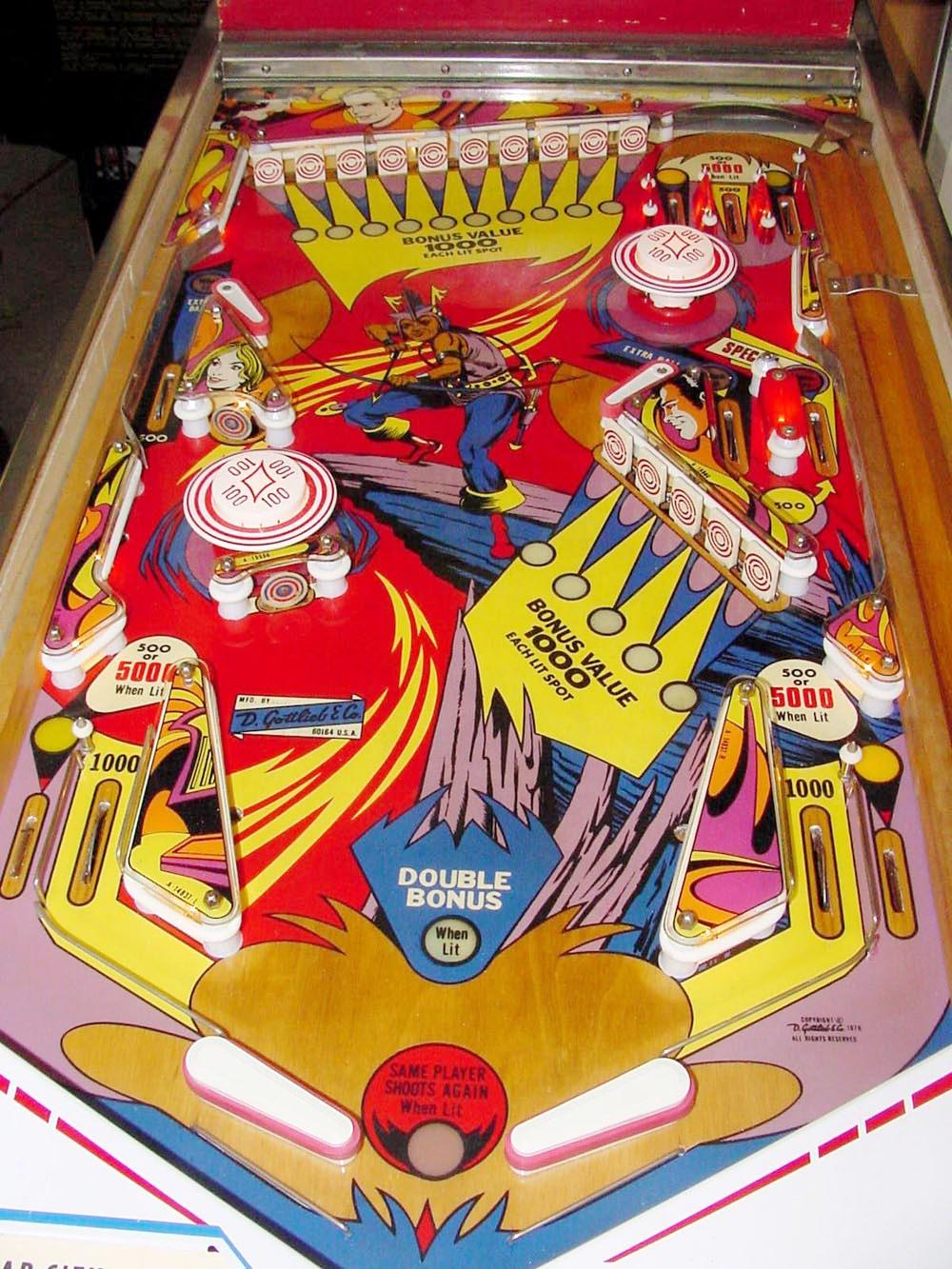 gottlieb pinball machine for sale