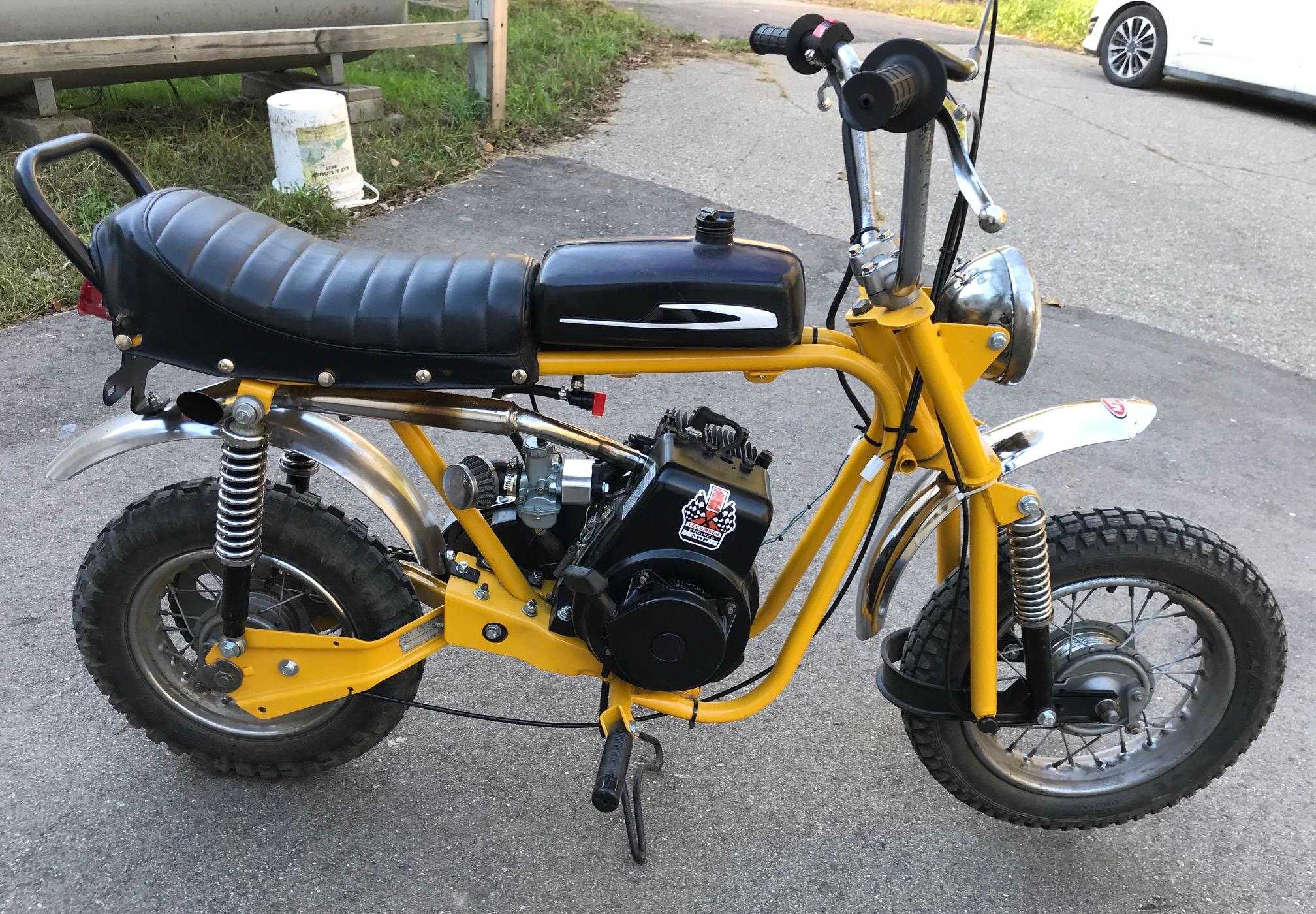 MTD Columbia mini bike information guide minibike info collector buying MTD