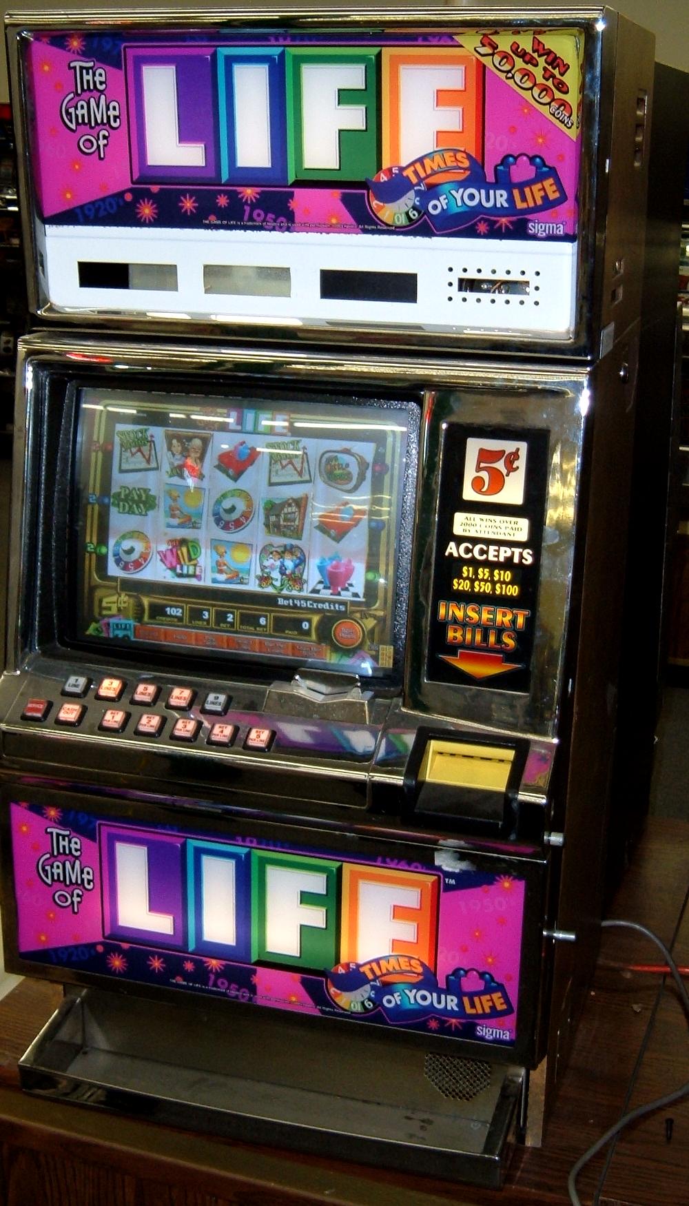 Game of slot machine