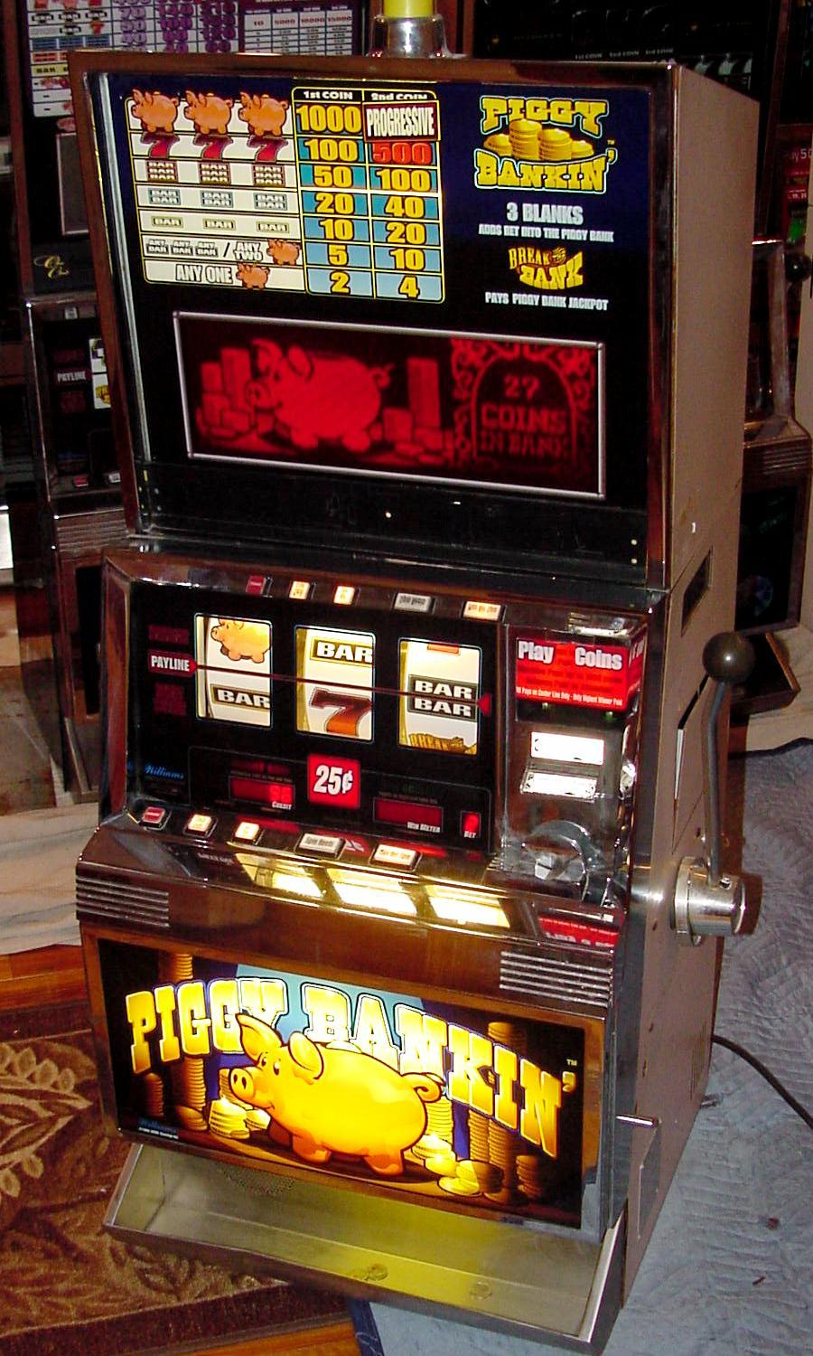piggy bankin slot machine for sale