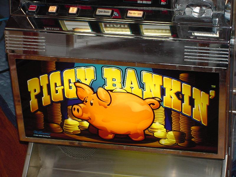 Piggy bank slot machine