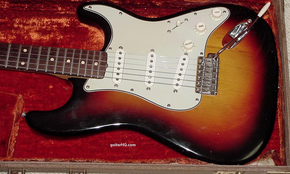 1962 Fender guitar 62 Fender Strat guitar collector info vintage pre-CBS