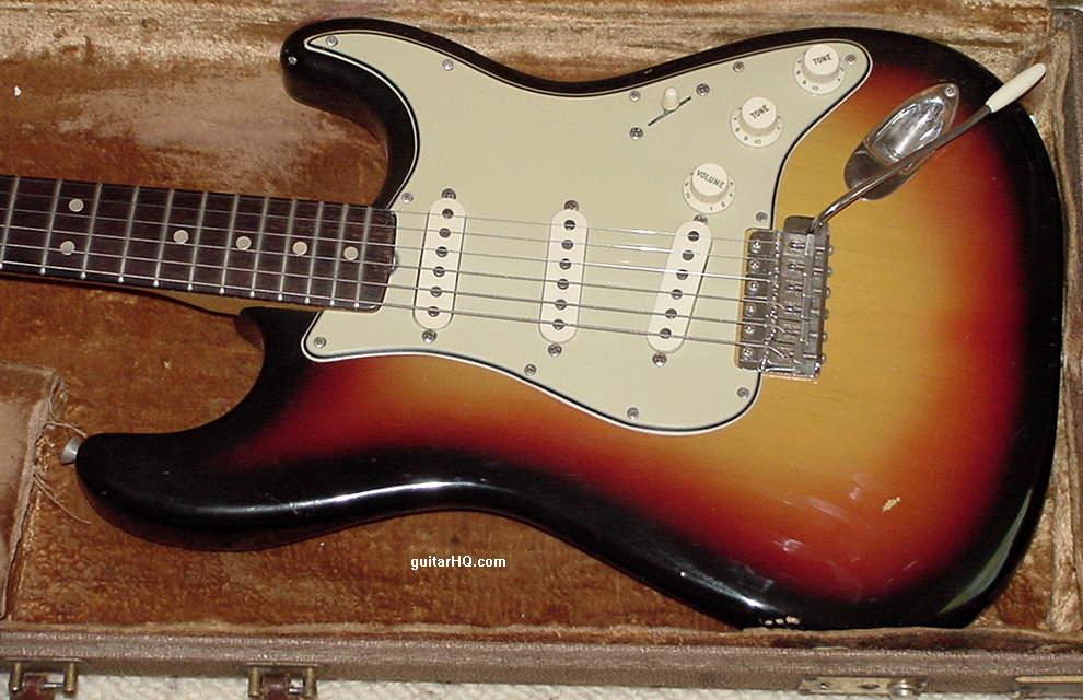 Kirkegård glas Gavmild 1965 Fender Stratocaster guitar 1964 Fender Strat guitar 65 64 collector  info vintage pre-CBS