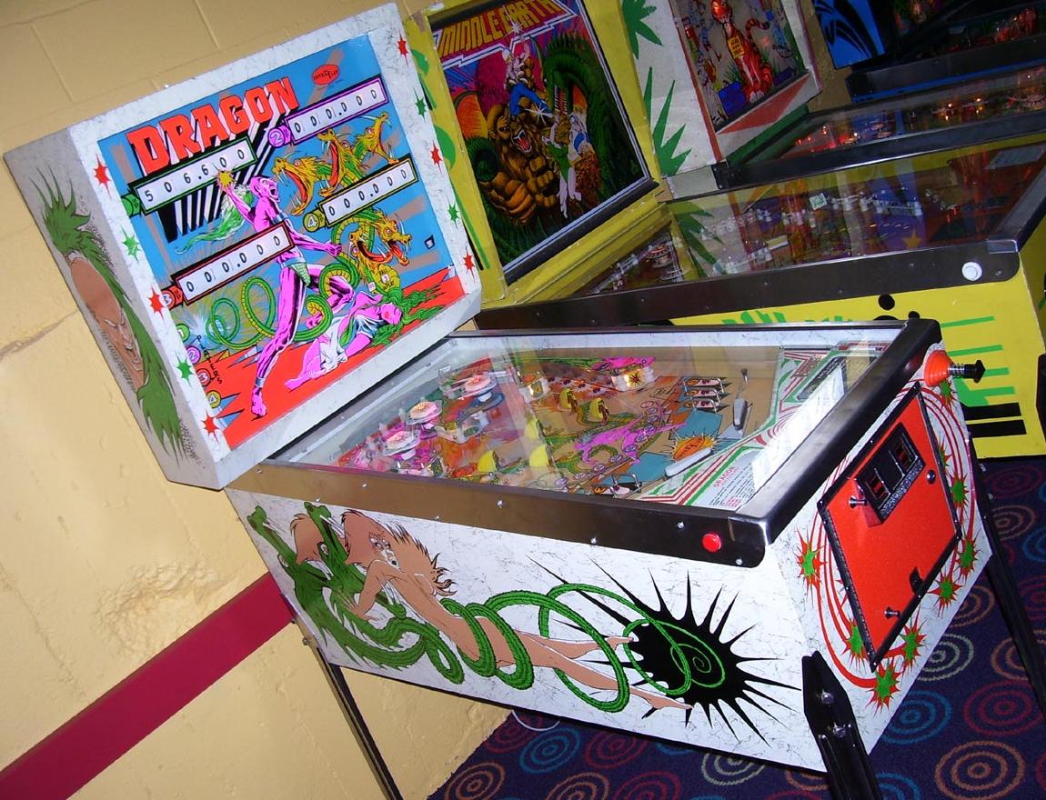 Inter Flip Dragon Pinball Machine Interflip Pinball