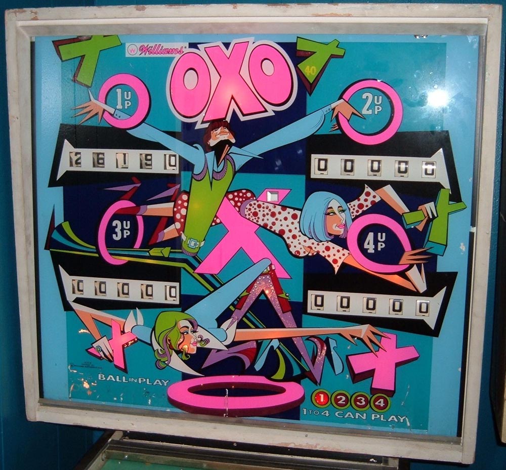 Williams 1973 OXO Pinball Machine 