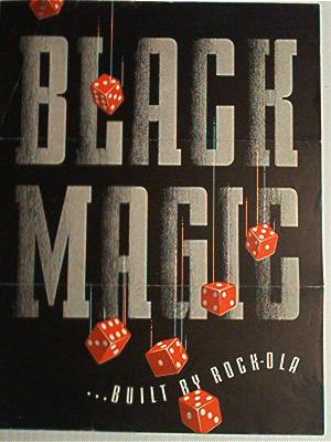 Rock-ola Rockola Black Magic Dice Machine 1939 Collector Buying coin ...