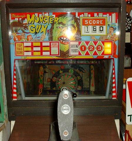 1967 Midway Monster Gun coin operated gun game