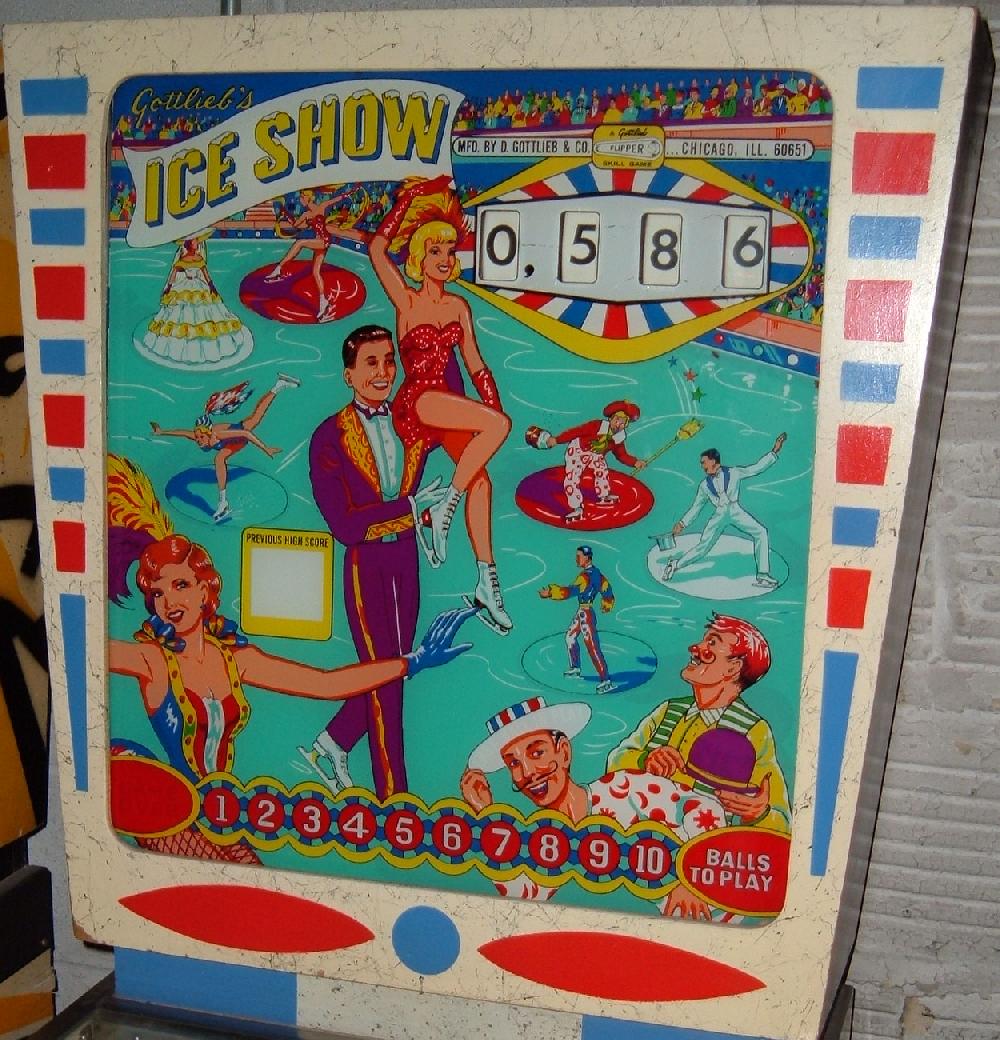 Gottlieb Ice Show pinball machine 1966 - collector buying